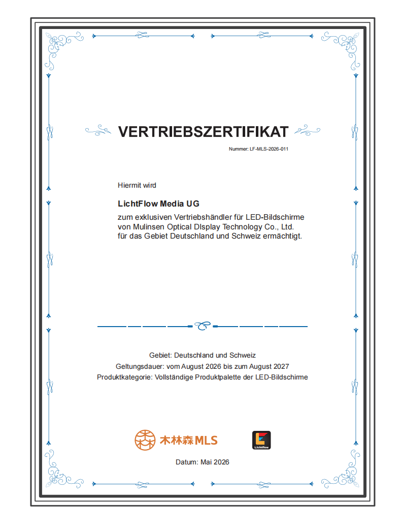MLS Autorisierungszertifikat