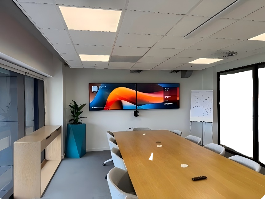 LED-Display im Büro und Hotel